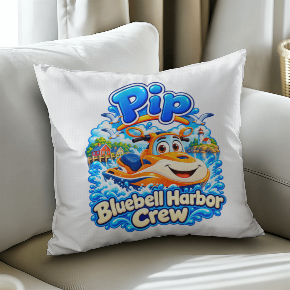 Pip — Bluebell Harbor Crew Pillow