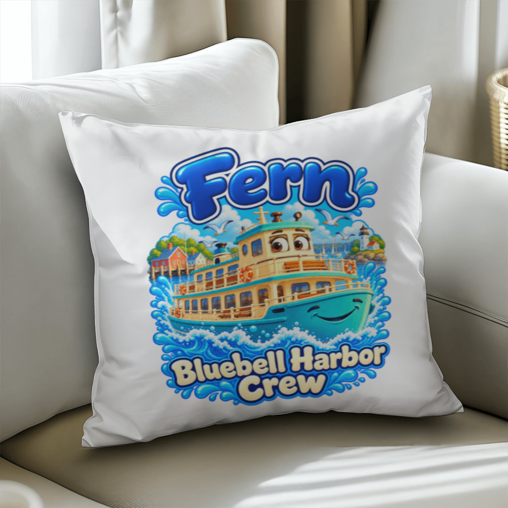 Fern — Bluebell Harbor Crew Pillow