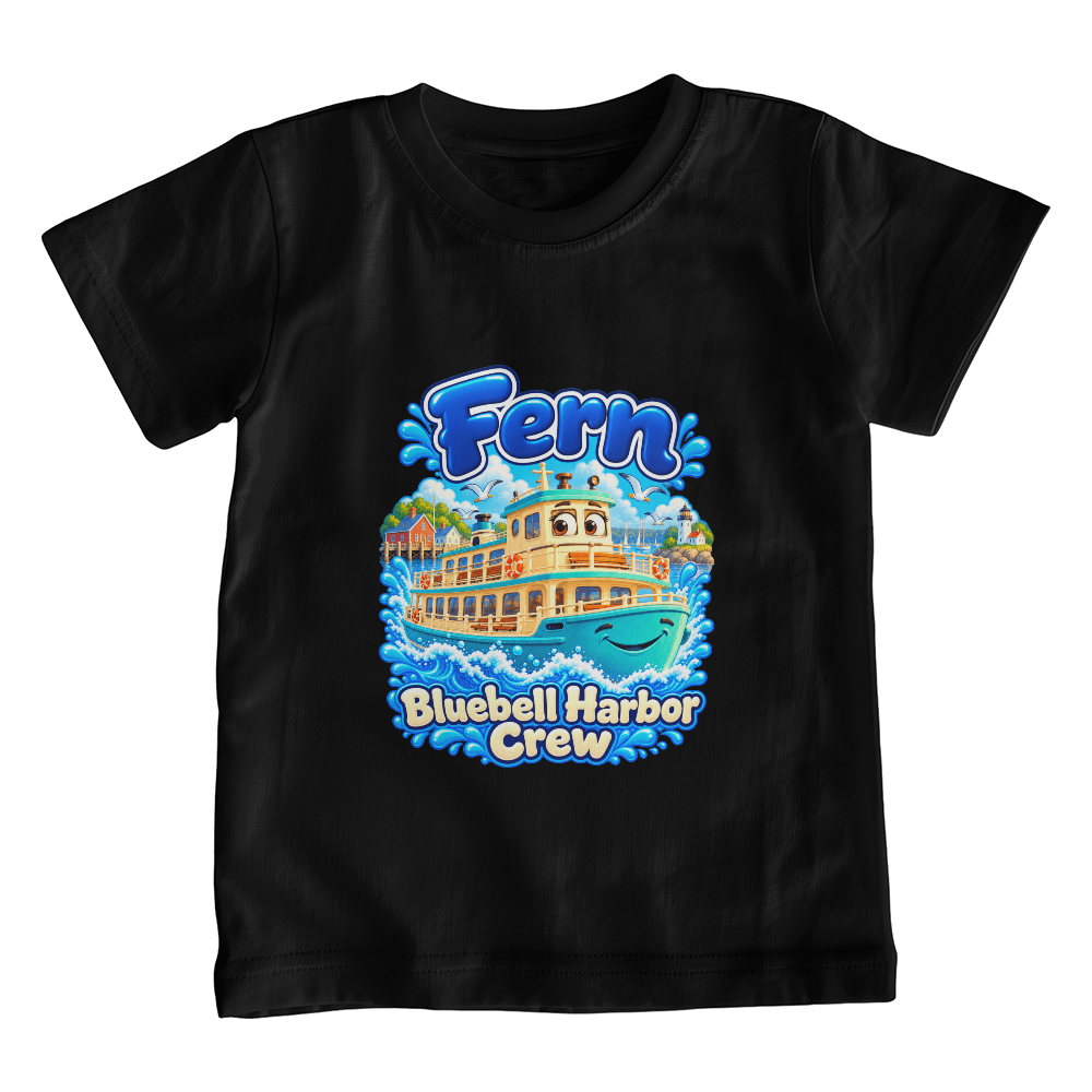 Fern — Bluebell Harbor Crew Kids T-Shirt
