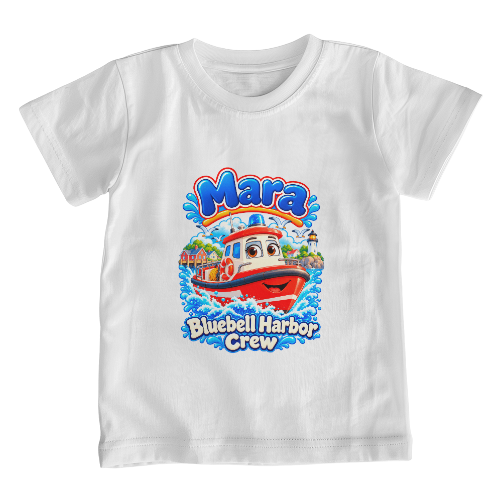 Mara — Bluebell Harbor Crew Kids T-Shirt