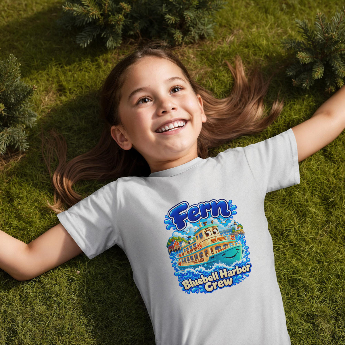 Fern — Bluebell Harbor Crew Kids T-Shirt