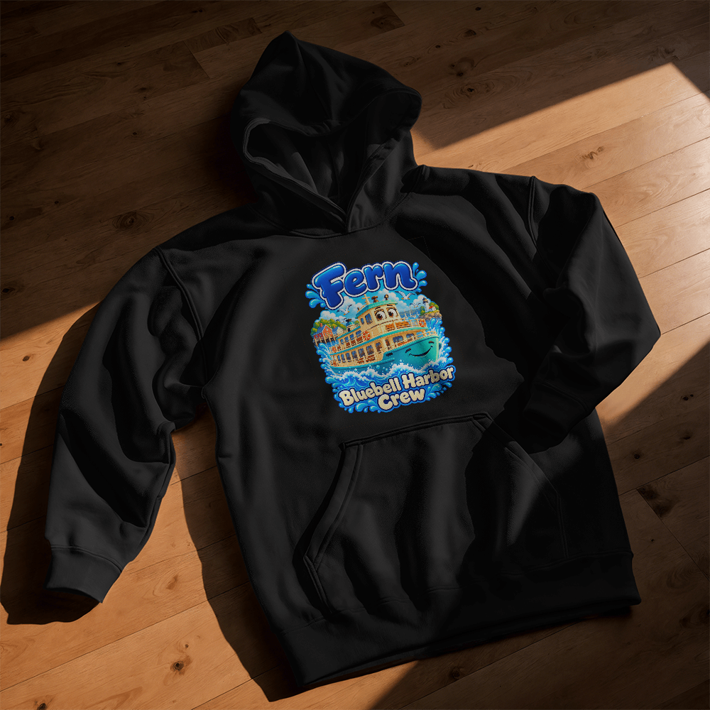 Fern — Bluebell Harbor Crew Kids Hoodie