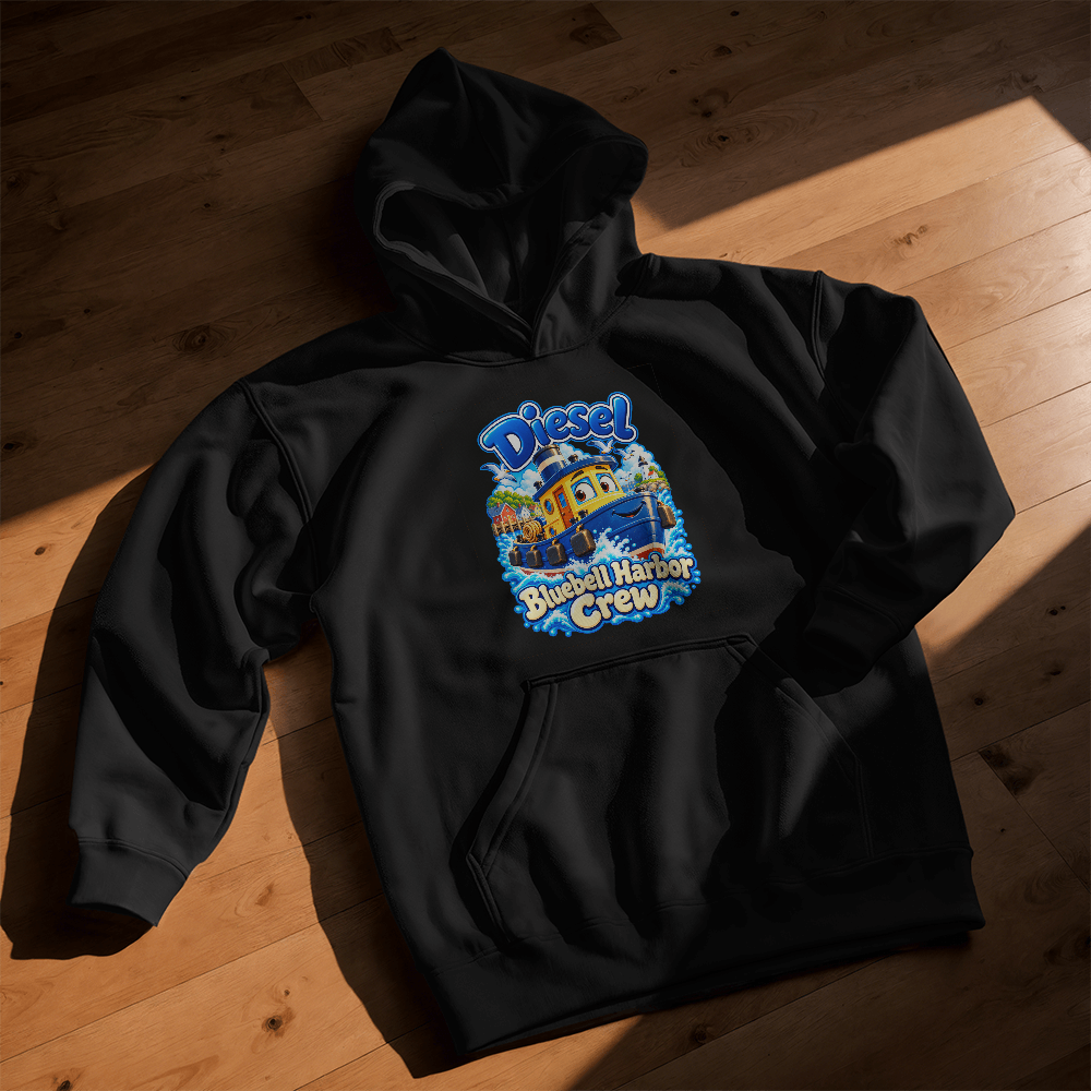 Diesel — Bluebell Harbor Crew Kids Hoodie