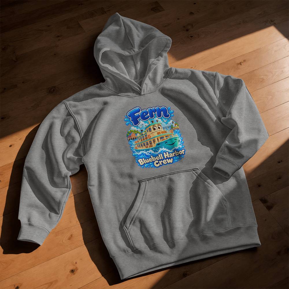 Fern — Bluebell Harbor Crew Kids Hoodie