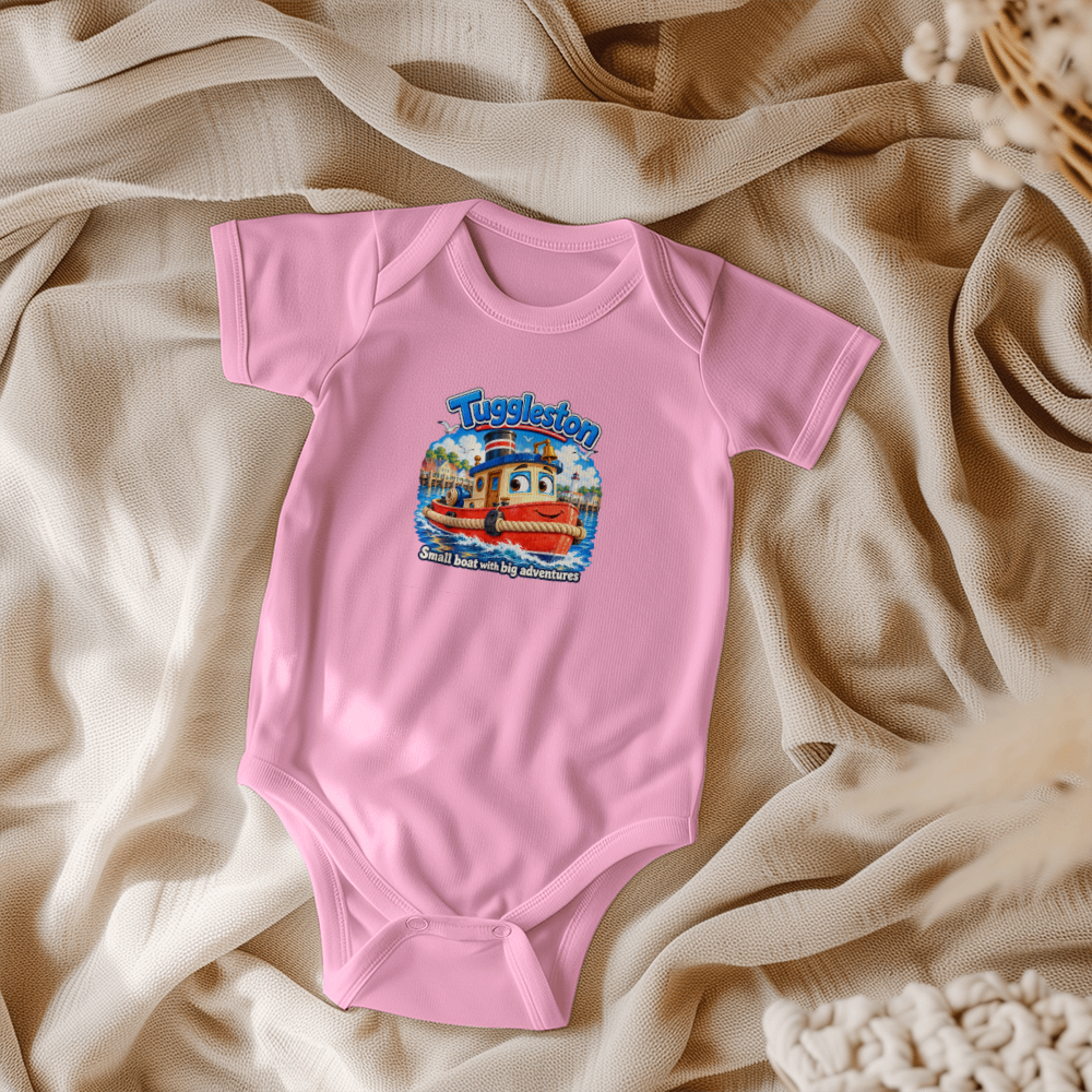 Tuggleston — Small Boat, Big Adventures Baby Bodysuit