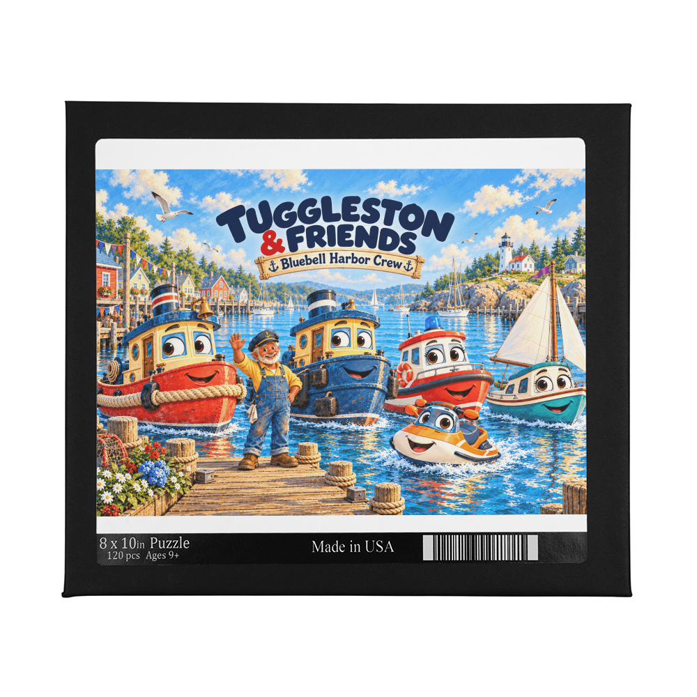 Tuggleston & Friends — Bluebell Harbor Crew Puzzle