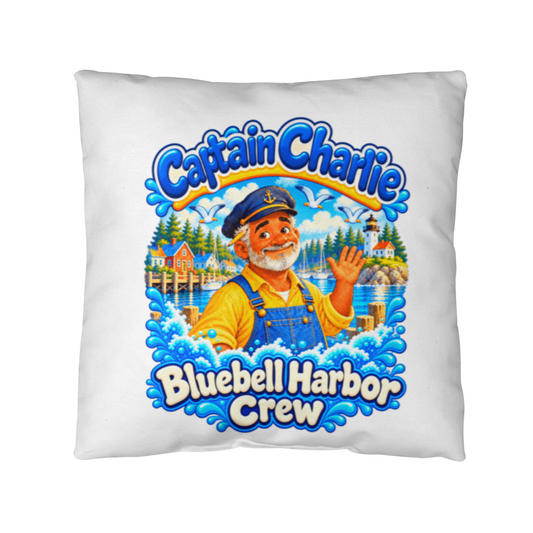 Captain Charlie — Bluebell Harbor Crew Pillow