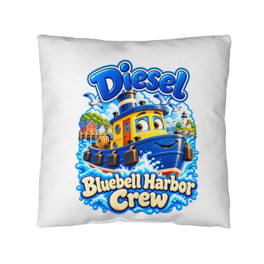 Diesel — Bluebell Harbor Crew Pillow