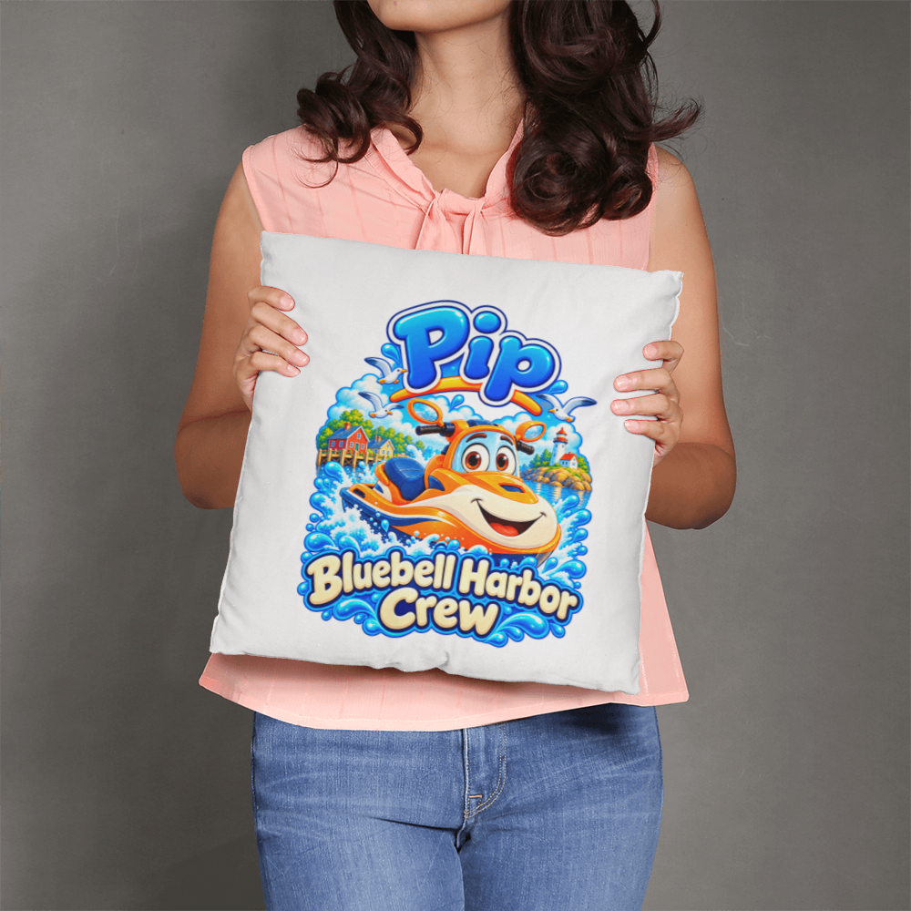 Pip — Bluebell Harbor Crew Pillow