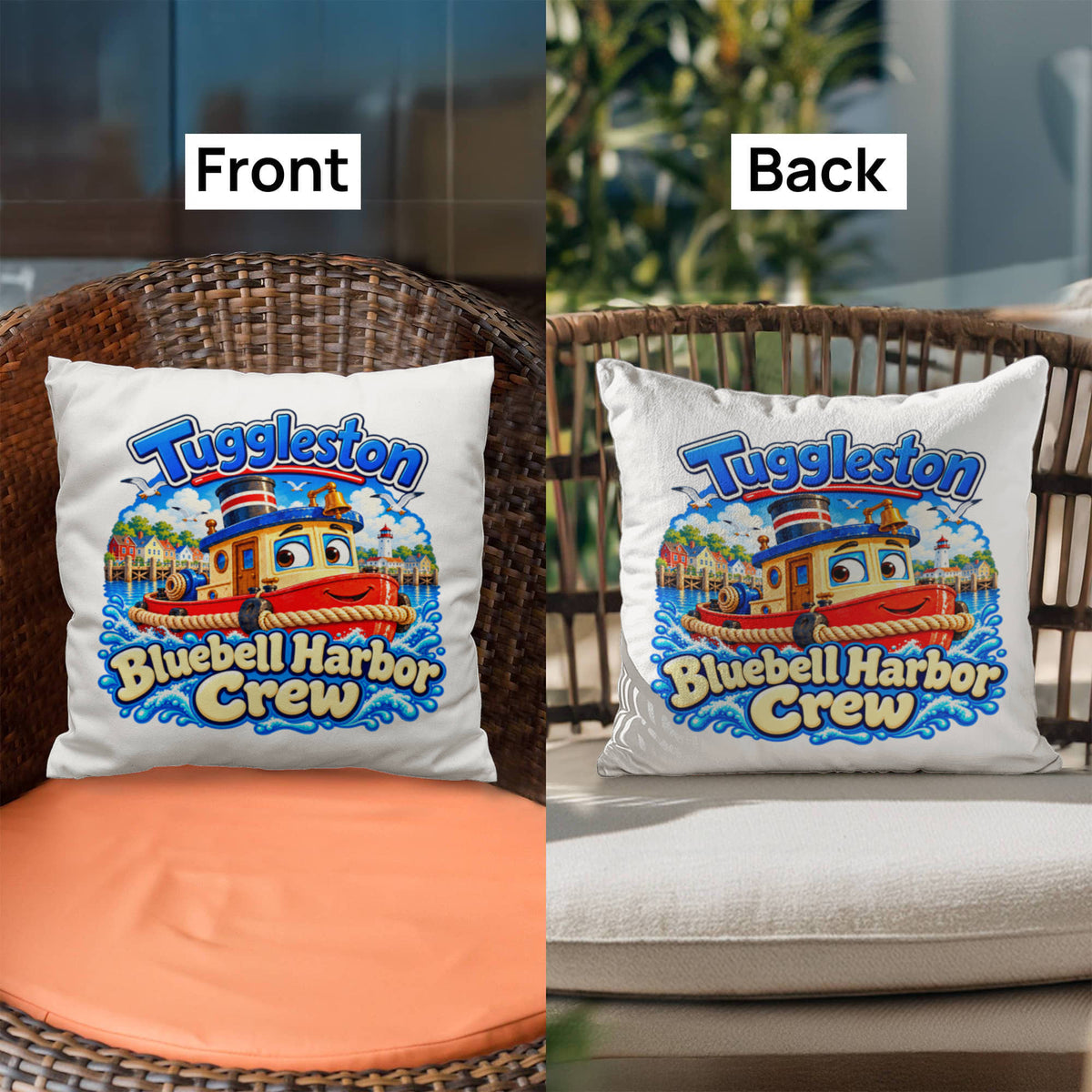 Tuggleston — Bluebell Harbor Crew Pillow