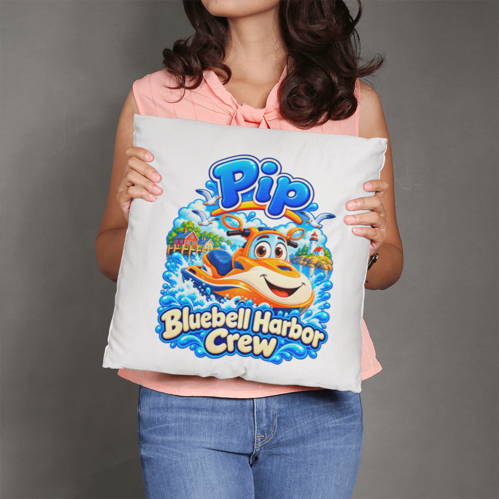 Pip — Bluebell Harbor Crew Pillow