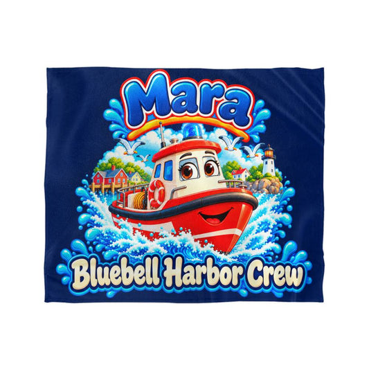 Mara — Bluebell Harbor Crew Fleece Blanket