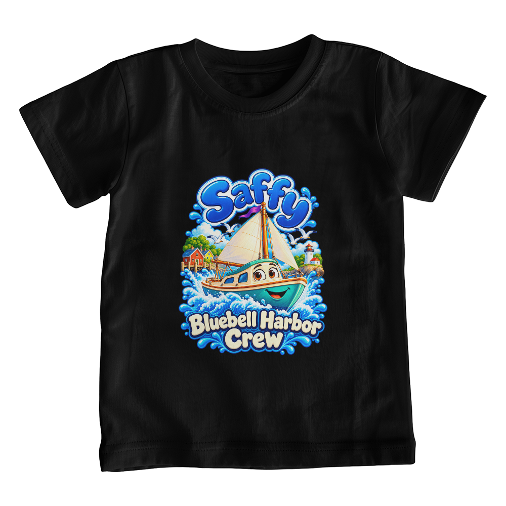 Saffy — Bluebell Harbor Crew Kids T-Shirt