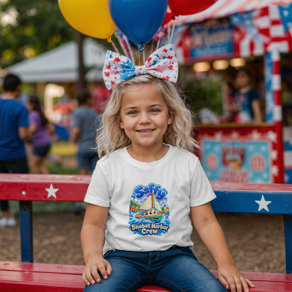 Saffy — Bluebell Harbor Crew Kids T-Shirt