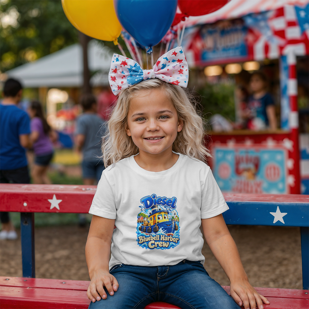 Diesel — Bluebell Harbor Crew Kids T-Shirt