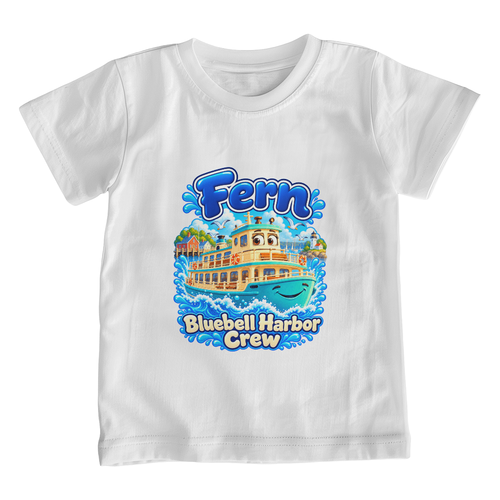 Fern — Bluebell Harbor Crew Kids T-Shirt