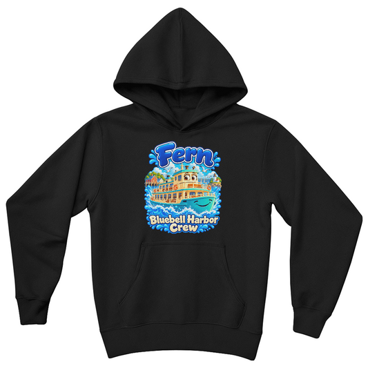 Fern — Bluebell Harbor Crew Kids Hoodie