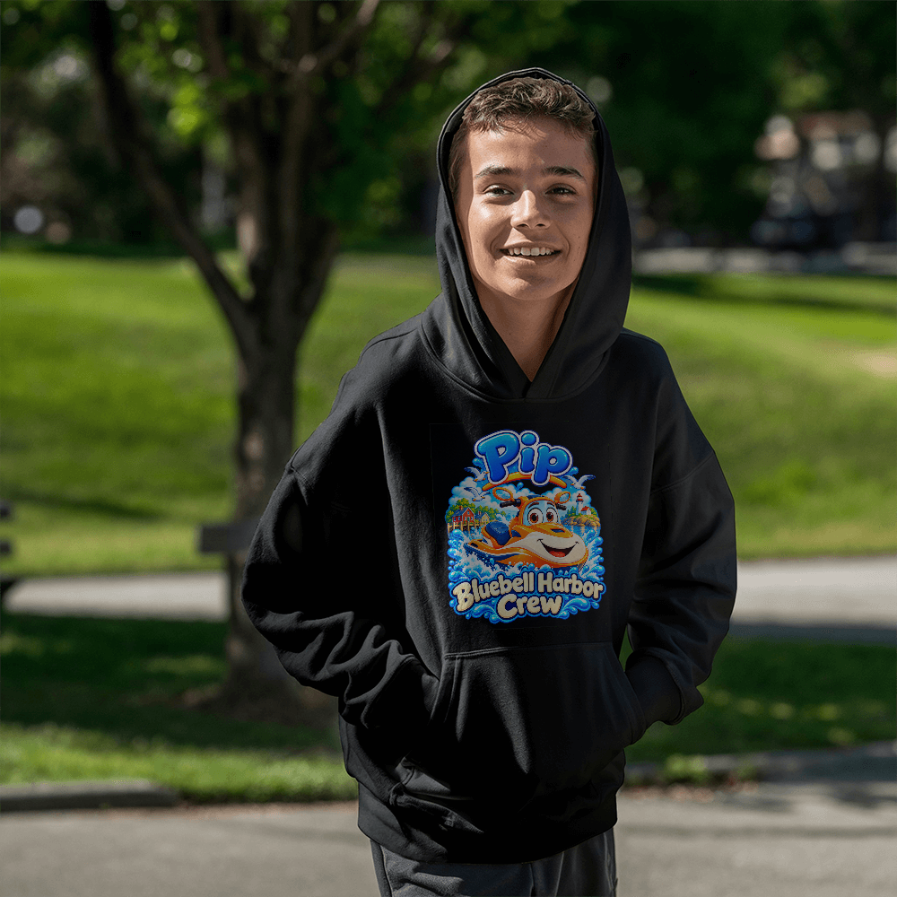 Pip — Bluebell Harbor Crew Kids Hoodie