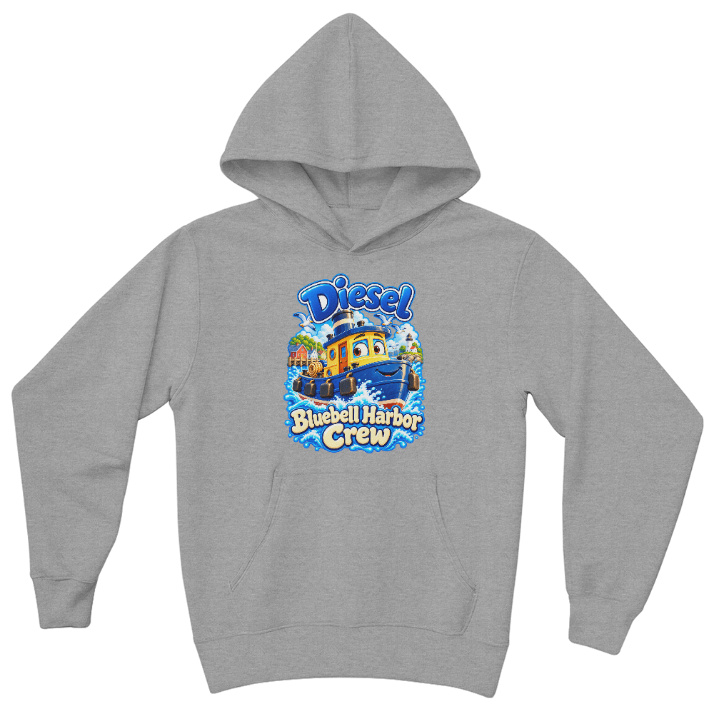 Diesel — Bluebell Harbor Crew Kids Hoodie