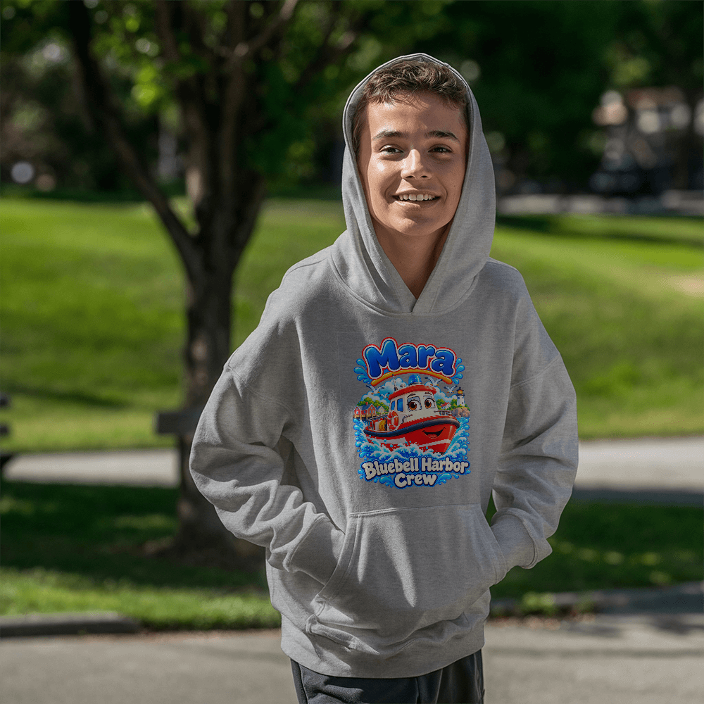 Mara — Bluebell Harbor Crew Kids Hoodie