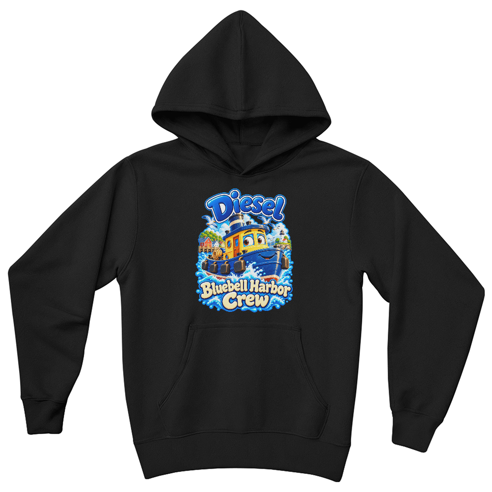 Diesel — Bluebell Harbor Crew Kids Hoodie