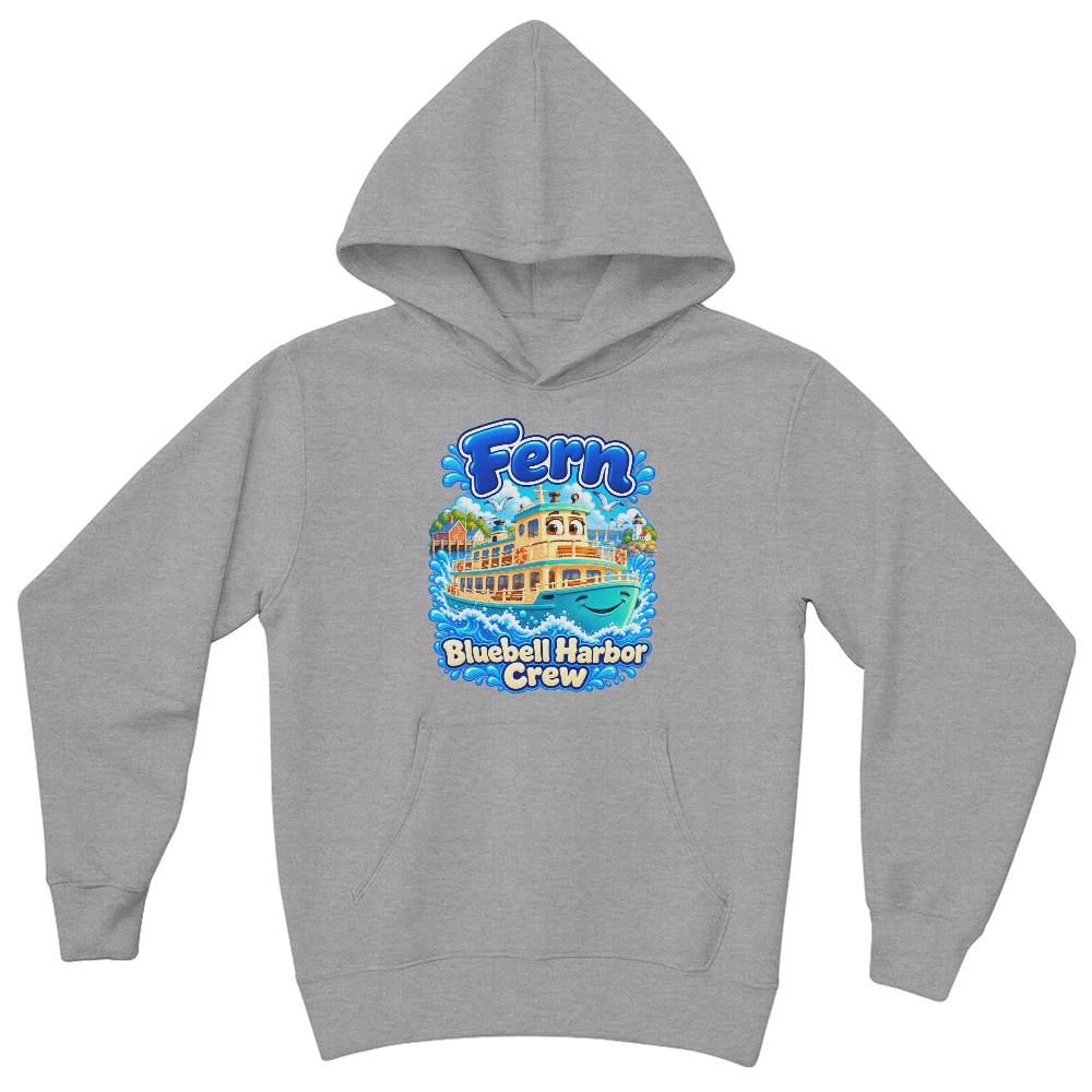 Fern — Bluebell Harbor Crew Kids Hoodie