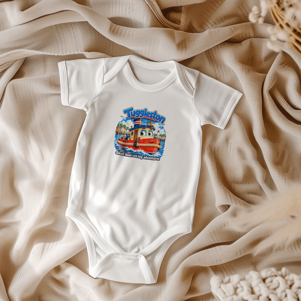 Tuggleston — Small Boat, Big Adventures Baby Bodysuit