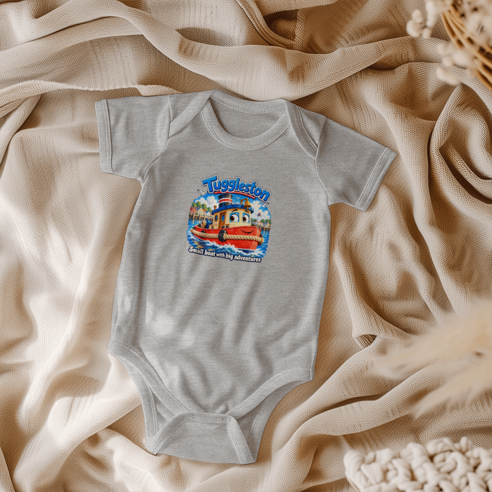 Tuggleston — Small Boat, Big Adventures Baby Bodysuit