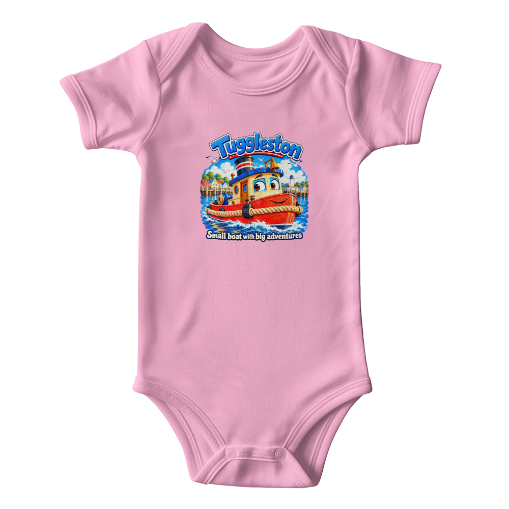 Tuggleston — Small Boat, Big Adventures Baby Bodysuit
