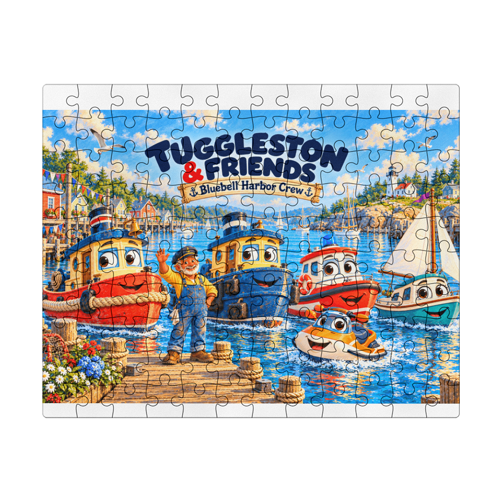 Tuggleston & Friends — Bluebell Harbor Crew Puzzle