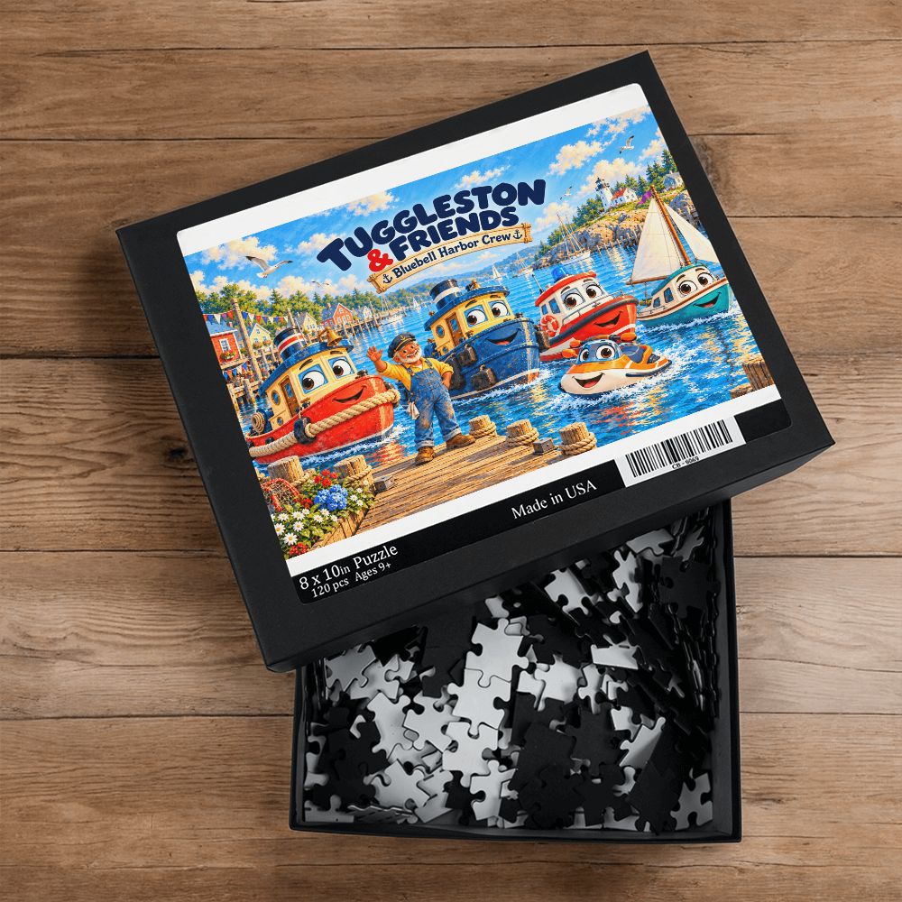Tuggleston & Friends — Bluebell Harbor Crew Puzzle