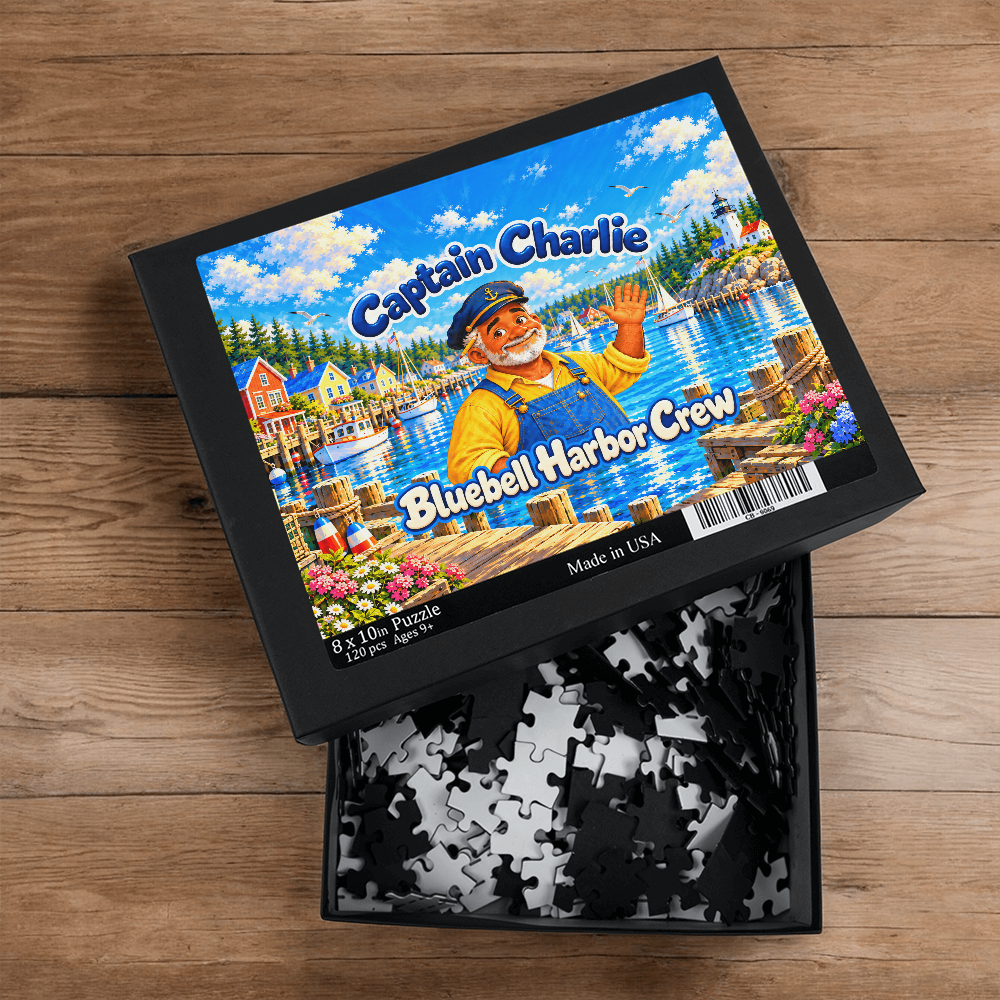 Captain Charlie — Bluebell Harbor Crew Puzzle