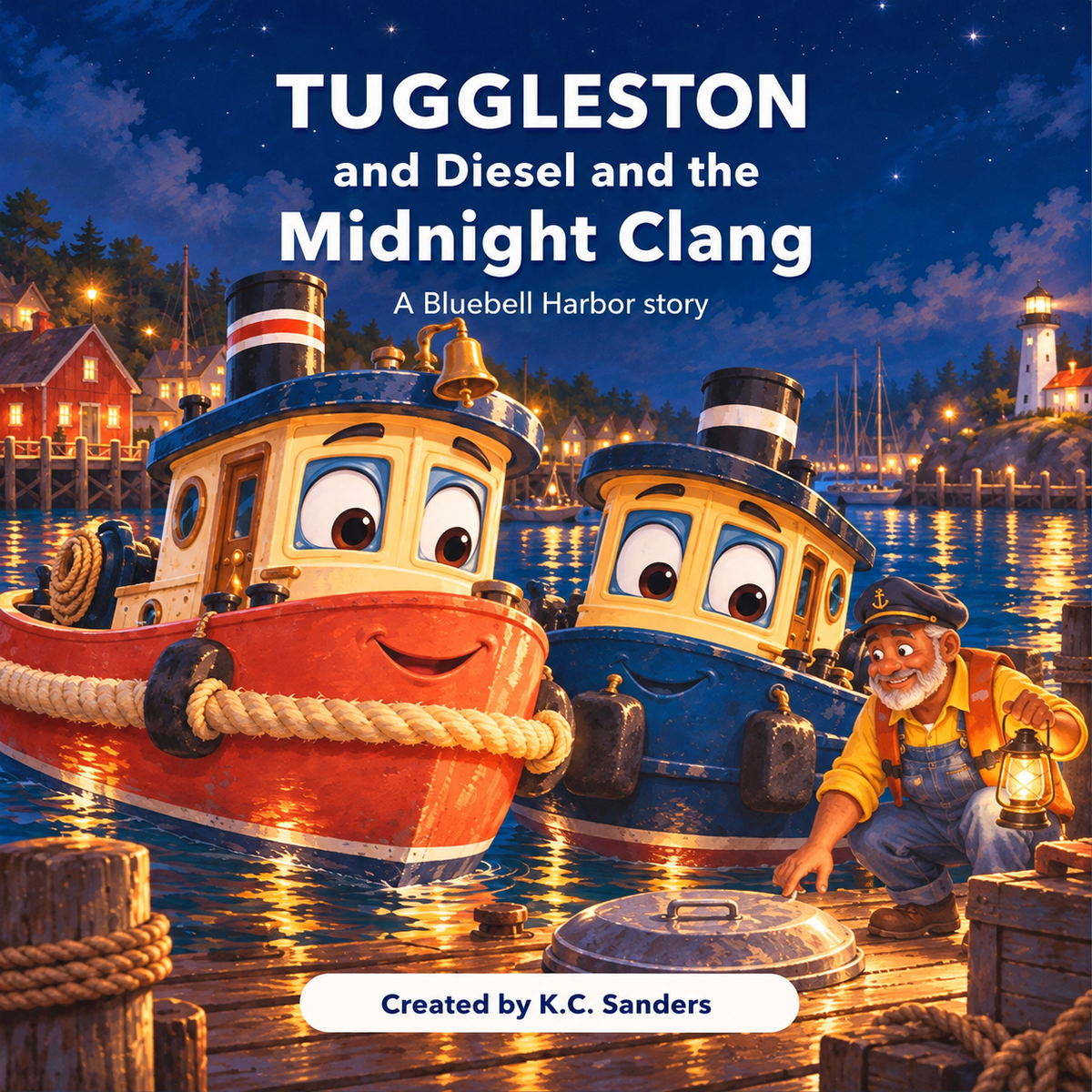 Tuggleston and Diesel and the Midnight Clang paperback cover
